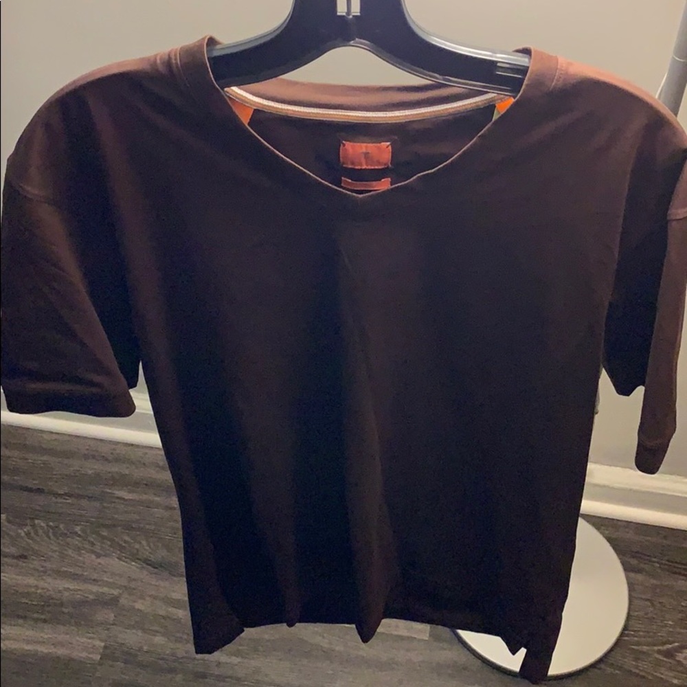 Fitted, Trim Cut, Left Coast Tee - Boutique V-Neck